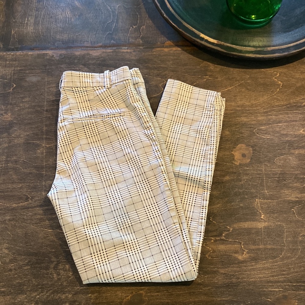 Plaid H&M pants (4)